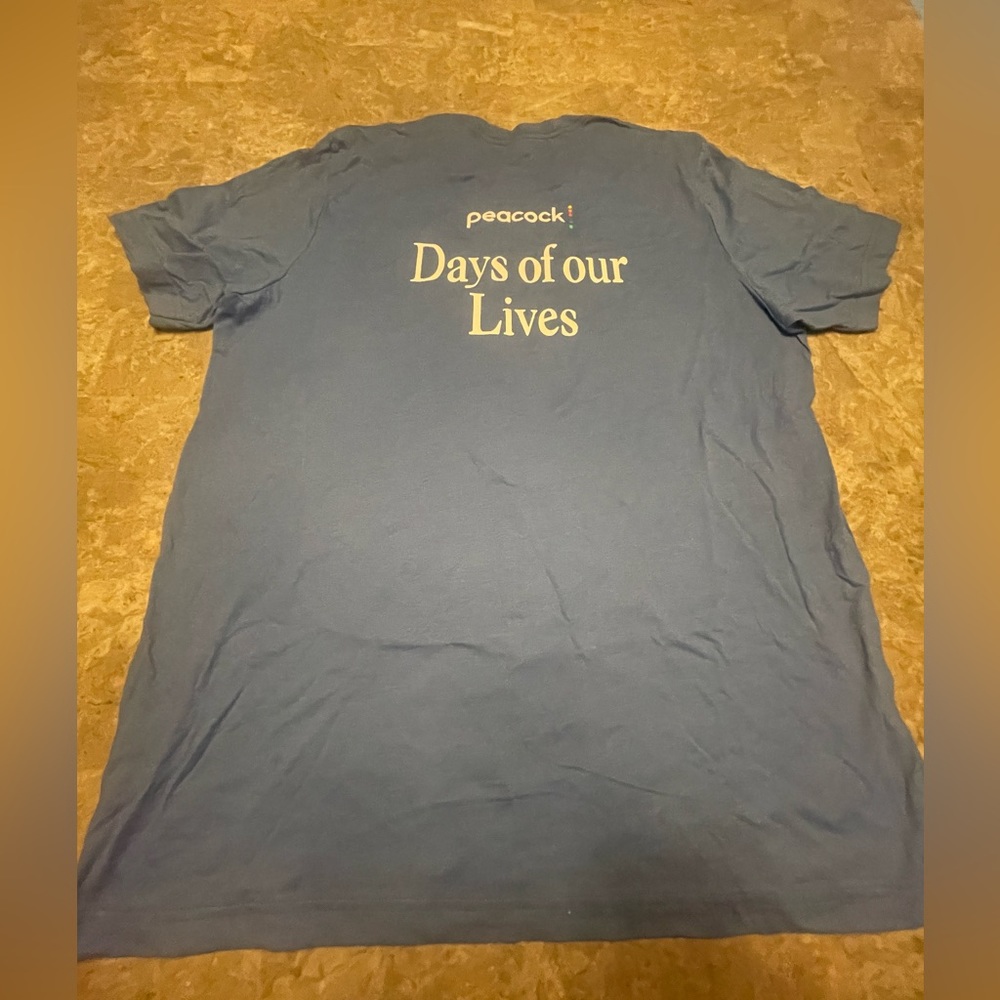 A Day Of Days 2023 - Dqys Of Our Lives Peacock T- shirt XL